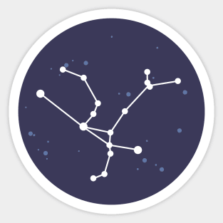 Andromeda Constellation Sticker